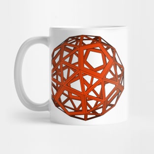 skeletal snub dodecahedron Mug